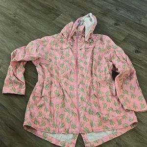 Cactus raincoat Plus size